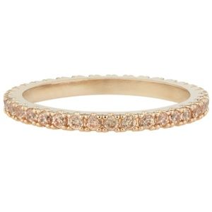 Chloe eternity ring Stacking Ring / gems